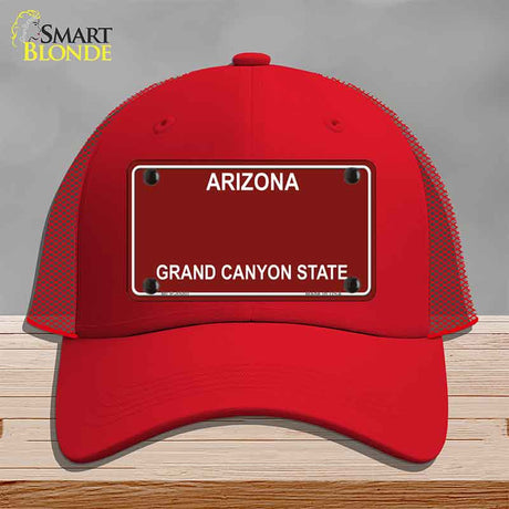 Arizona Red Novelty License Plate Hat HAT-MLP-8580