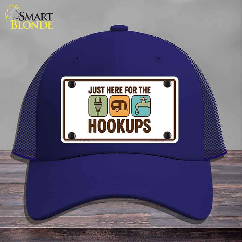 Just Here for the Hookups Novelty License Plate Hat HAT-MLP-14531