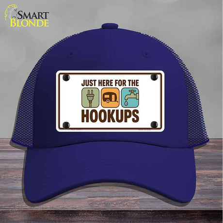 Just Here for the Hookups Novelty License Plate Hat HAT-MLP-14531