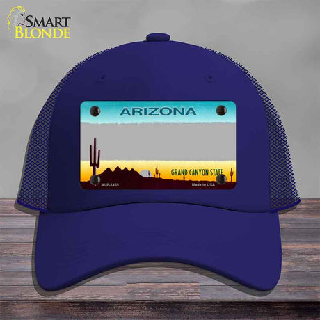Arizona Gray State Blank Novelty License Plate Hat HAT-MLP-1455