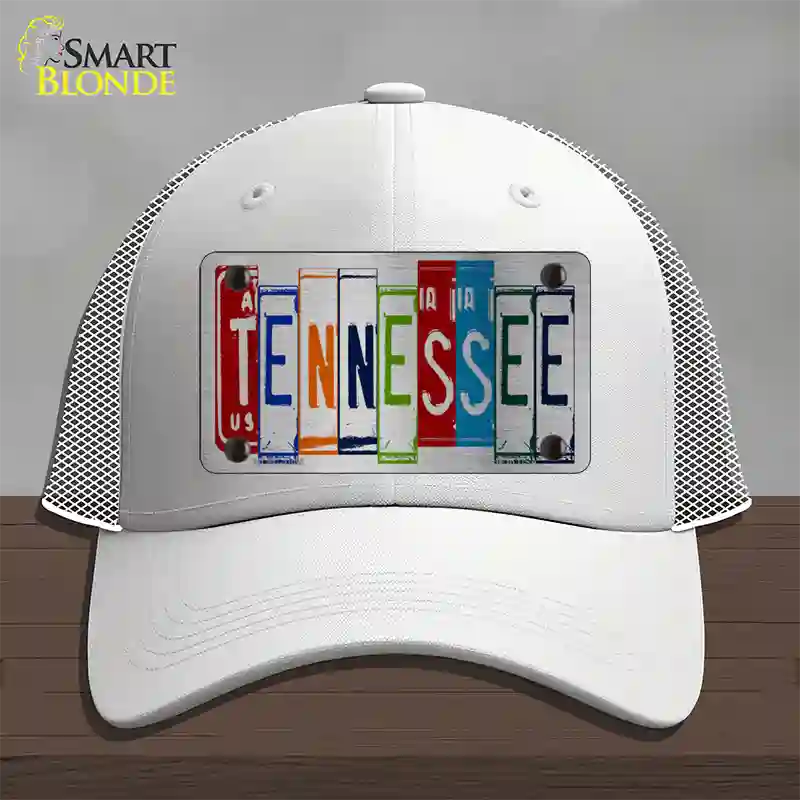 Tennessee License Plate Art Novelty License Plate Hat Mesh / White