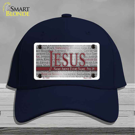 Jesus Name Above Every Name Novelty License Plate Hat HAT-MLP-14525
