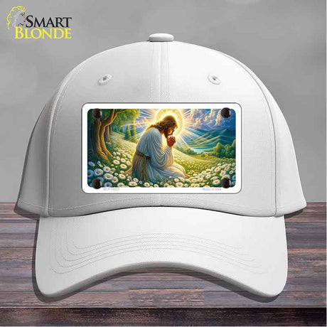 Jesus Praying Novelty License Plate Hat HAT-MLP-14521