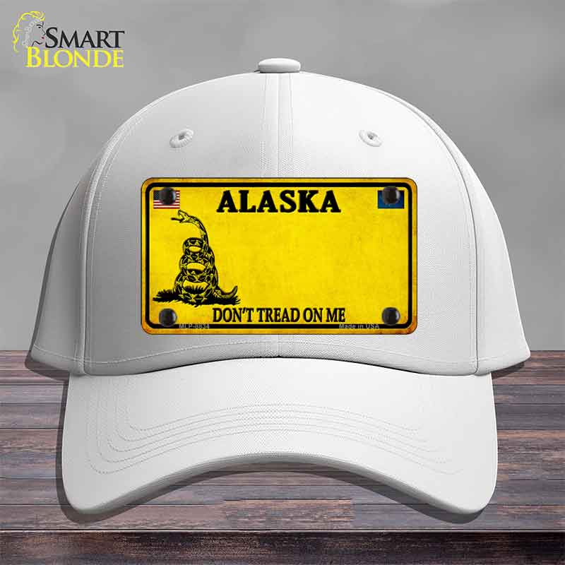 Alaska Dont Tread On Me Novelty License Plate Hat HAT-MLP-8834
