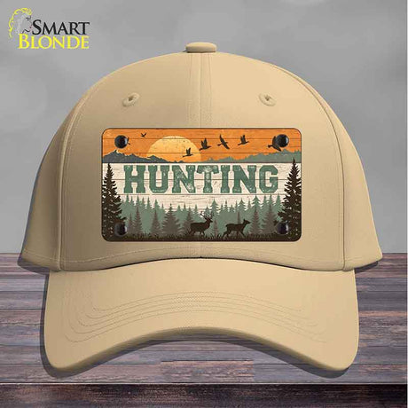 Hunting Sunset Novelty License Plate Hat HAT-MLP-14511