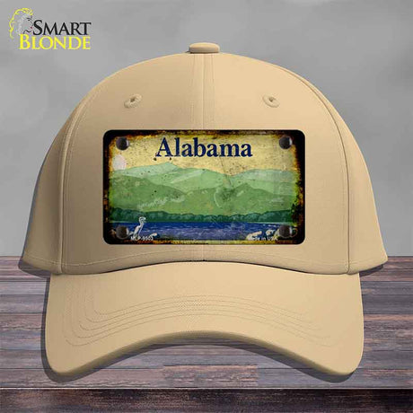 Alabama Rusty Novelty License Plate Hat HAT-MLP-9503