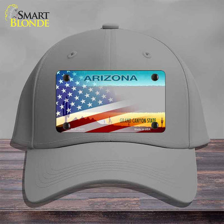 Arizona License Plate American Flag Novelty License Plate Hat HAT-MLP-12431