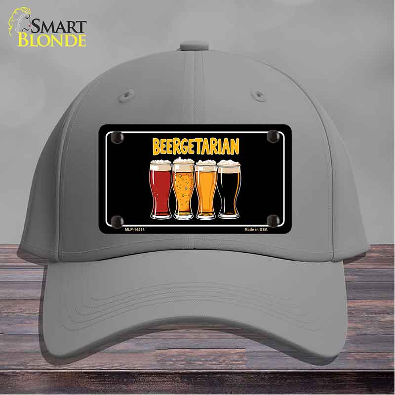 Beergetarian Novelty License Plate Hat HAT-MLP-14514