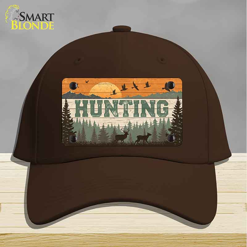 Hunting Sunset Novelty License Plate Hat HAT-MLP-14511