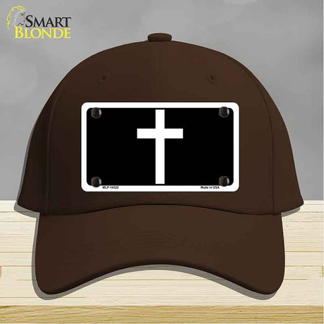 Cross Silhouette Novelty License Plate Hat HAT-MLP-14522