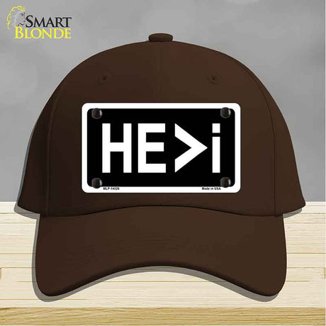 HE>i Novelty License Plate Hat HAT-MLP-14526