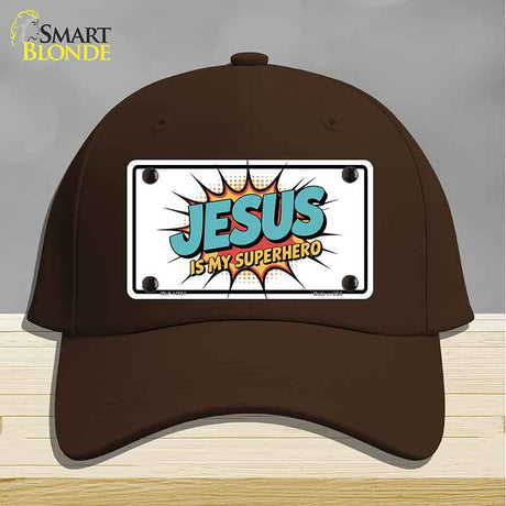 Jesus is My Superhero Novelty License Plate Hat HAT-MLP-14537