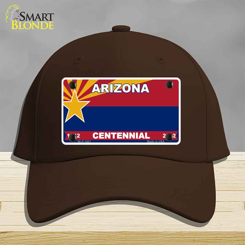 Arizona Centennial Novelty License Plate Hat HAT-MLP-1801