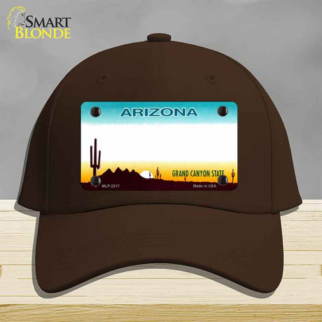 Arizona State Blank Novelty License Plate Hat HAT-MLP-2217