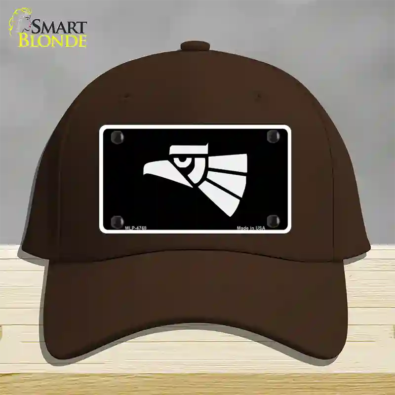 Made In Mexico Eagle Novelty License Plate Hat Cotton / Dark Brown