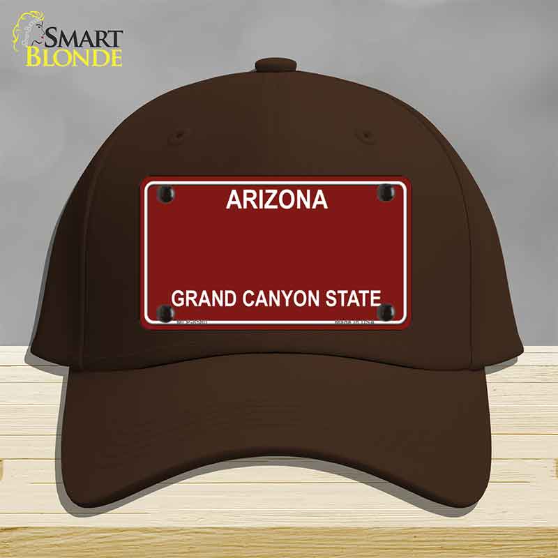 Arizona Red Novelty License Plate Hat HAT-MLP-8580