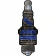 Auto Parts Novelty Metal Spark Plug Sign J-051
