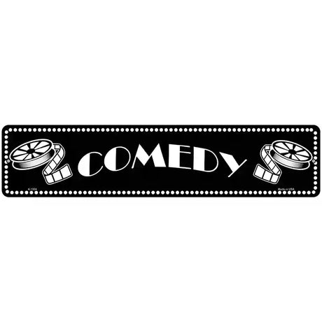 Comedy Home Theater Novelty Metal Street Sign 18" x 4" (K)