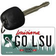 Go LSU Novelty Metal Key Chain KC-12799