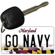 Go Navy Novelty Metal Key Chain KC-12809