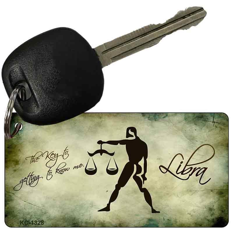 Libra Novelty Aluminum Key Chain KC-1328