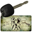 Gemini Novelty Aluminum Key Chain KC-1330