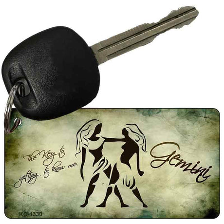 Gemini Novelty Aluminum Key Chain KC-1330