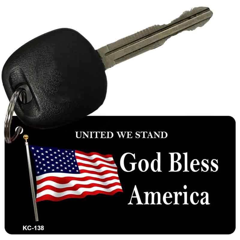 United We Stand Metal Novelty Aluminum Key Chain KC-138