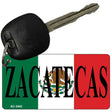 Zacatecas On Flag Novelty Aluminum Key Chain KC-3443