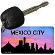 Mexico City Silhouette Novelty Metal Key Chain KC-8738