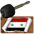 Syria Flag Scroll Novelty Aluminum Key Chain KC-9296
