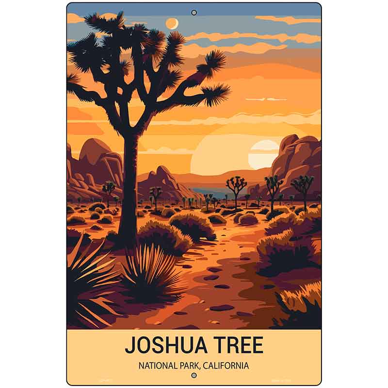 Joshua Tree California Metal Novelty Parking Sign P-4517