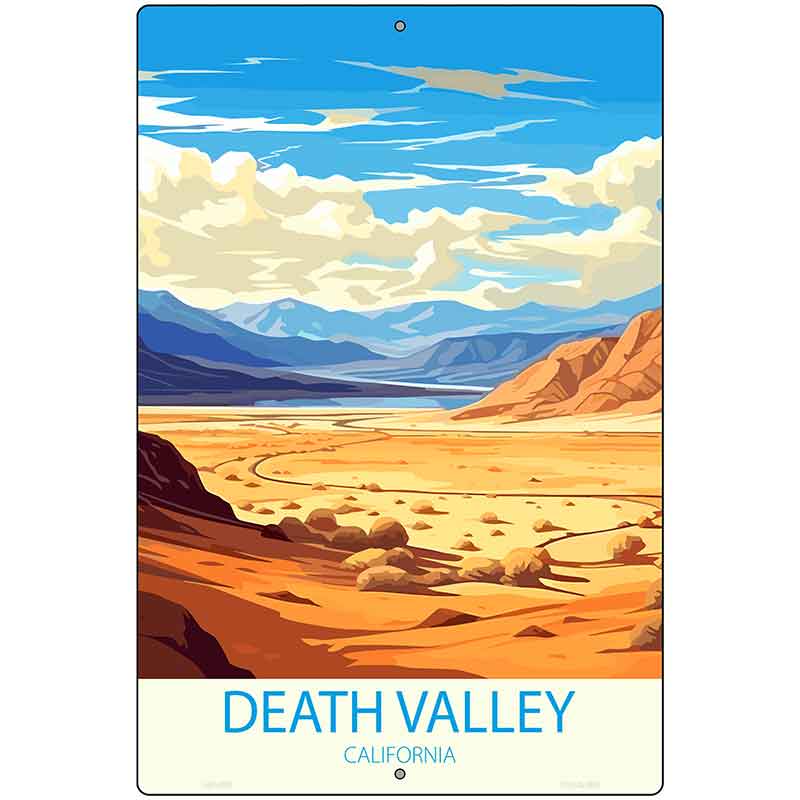 Death Valley California Metal Novelty Parking Sign P-4572