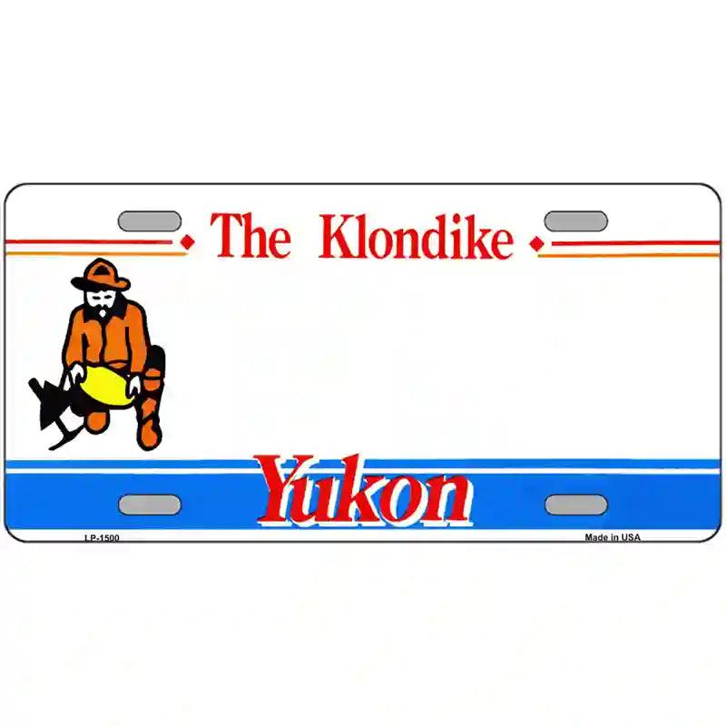 Yukon Novelty Metal License Plate 24" x 12" (LLP)