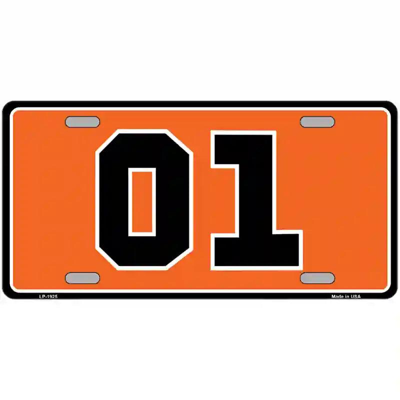 Dukes Of Hazard 01 Metal Novelty License Plate 24" x 12" (LLP)