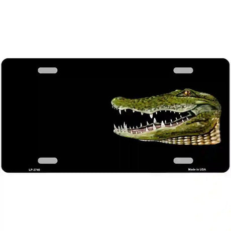 Gator Offset Metal Novelty License Plate 24" x 12" (LLP)
