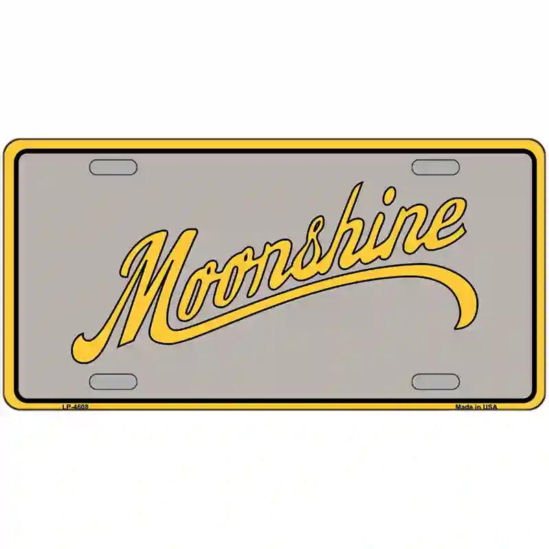 Moonshine Metal Novelty License Plate 24" x 12" (LLP)