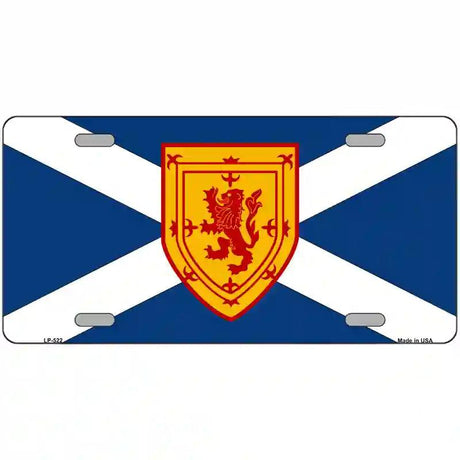 Scotland St Andrews Flag Metal Novelty License Plate 24" x 12" (LLP)
