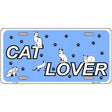 Cat Lover Novelty Metal License Plate 12" x 6" (LP)