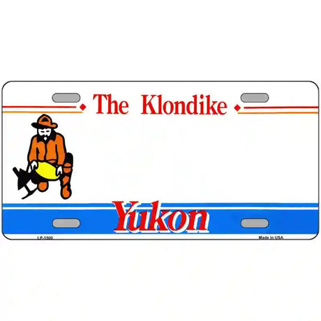 Yukon Novelty Metal License Plate 12" x 6" (LP)