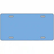 Baby Blue Solid Metal Novelty License Plate 12" x 6" (LP)