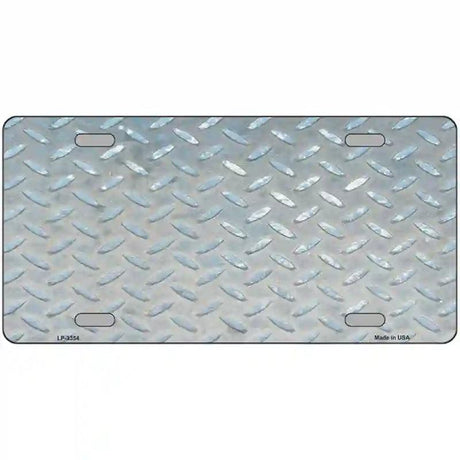 Silver Toolbox Diamond Metal Novelty License Plate 12" x 6" (LP)