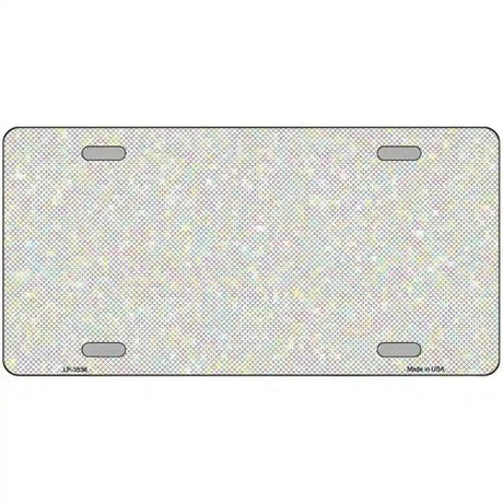Fish Scale Metal Novelty License Plate 12" x 6" (LP)