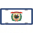 West Virginia State Flag Metal Novelty License Plate 12" x 6" (LP)