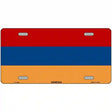 Armenia Flag Metal Novelty License Plate 12" x 6" (LP)
