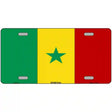 Senegal Flag Metal Novelty License Plate 12" x 6" (LP)