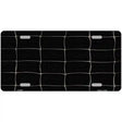 Web Black Metal Novelty License Plate 12" x 6" (LP)