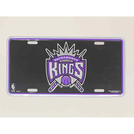Sacramento Kings Metal Novelty License Plate Tag LP-673