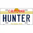 Hunter California Novelty Metal License Plate 12" x 6" (LP)