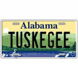 Tuskegee Alabama Metal Novelty License Plate 12" x 6" (LP)
